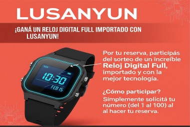 SUMATE A LOS QUE SE  ESTAN ANTICIPANDO A ESTA TEMPORADA 25/26.EN VILLA CARLOS PAZ !  NO TE QUEDES SIN TU LUGAR . RESERVAS TE 351-608  Lusanyun.com.ar 